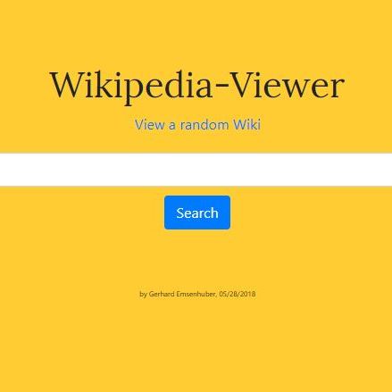 Eine Wikipedia-Suchmaschine
